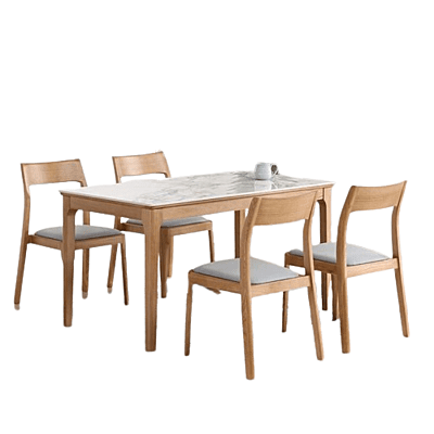 Sagwan Premium Dining Set - Mercury Sagwan Premium Dining Set - Mercury
