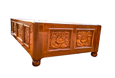 Sagwan Premium Single Bed - Parna Sagwan Premium Single Bed - Parna