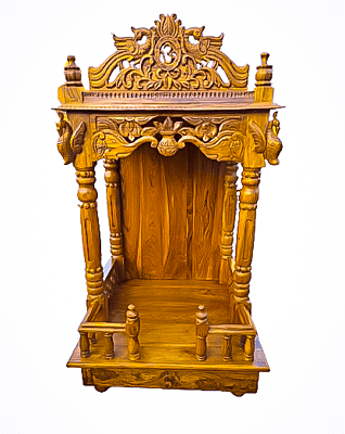 Sagwan Premium Temple - Peacock Sagwan Premium Temple - Peacock