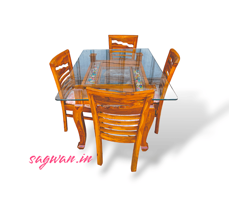 Sagwan Premium Dining Set - Neptune