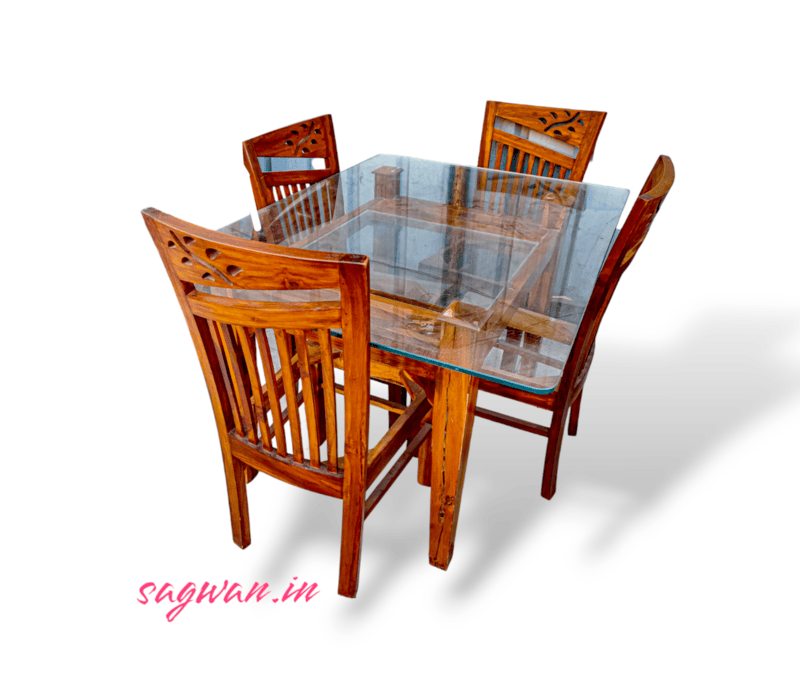 Sagwan Premium Dining Set - Uranus