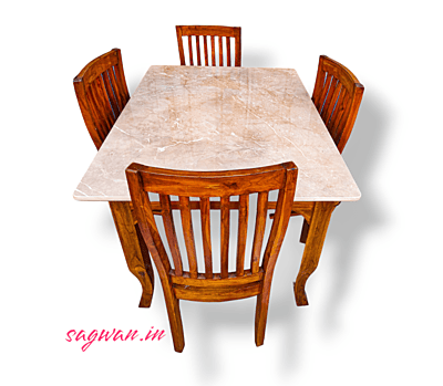 Sagwan Premium Dining Set - Europa Sagwan Premium Dining Set - Europa