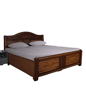 Sagwan Premium Bed - Gold